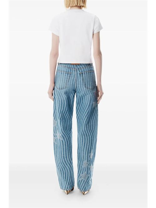 T-shirt with logo ALEXANDER WANG | 1CC4251155100